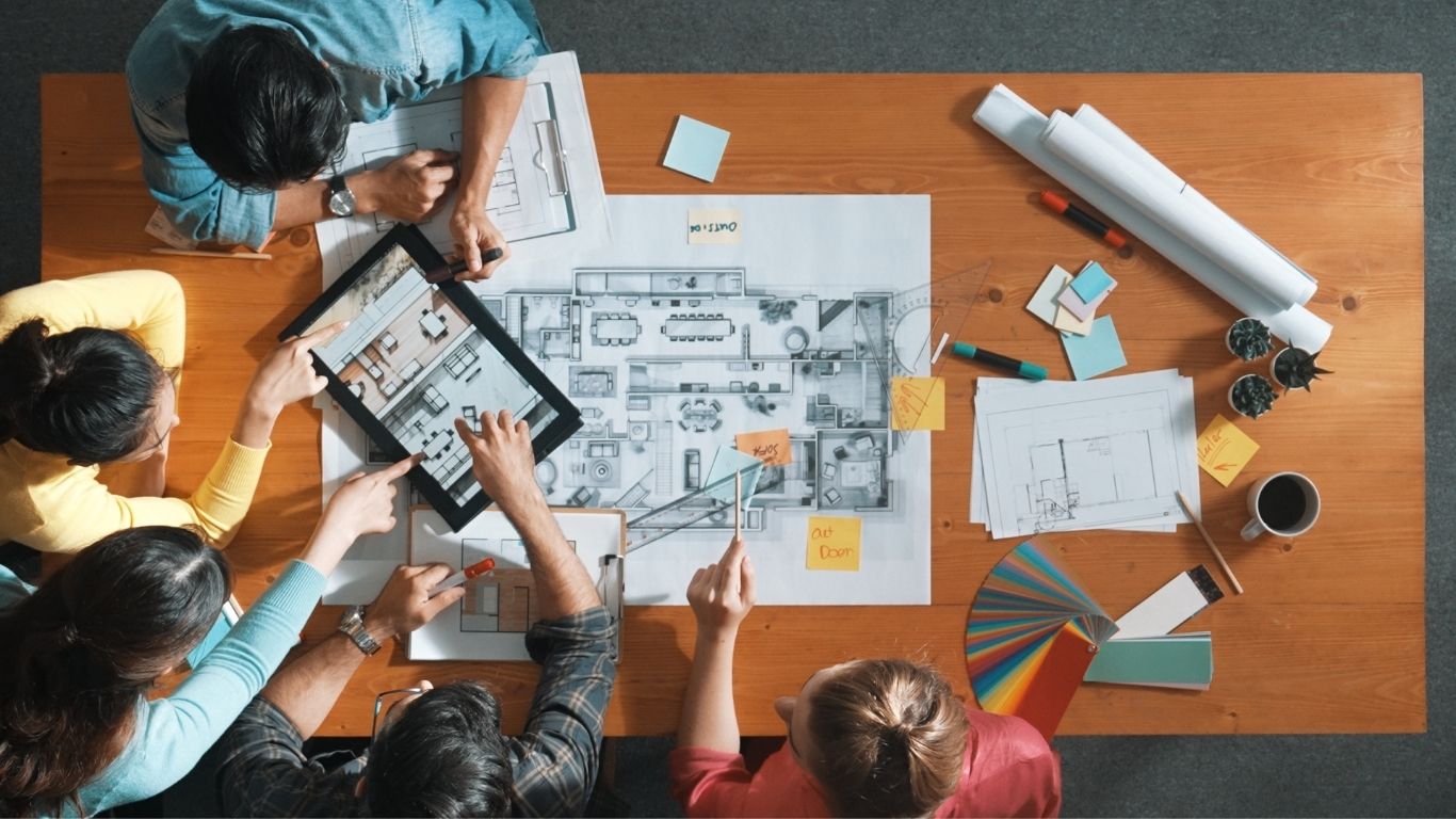Stop Benchmarking Your Office Against Other Offices. Contact Tridyum Interiors for your workplace strategy in action